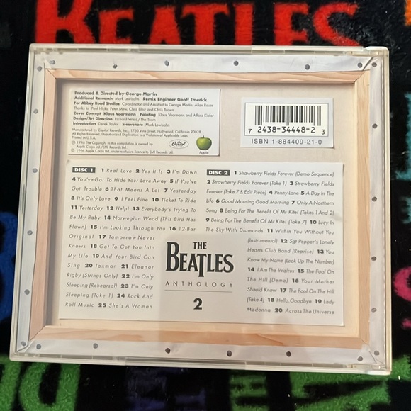 The Beatles Anthology Volume 2 [Apple Records, 1996] CD Set of 2 w/Booklet EUC - Picture 2 of 12
